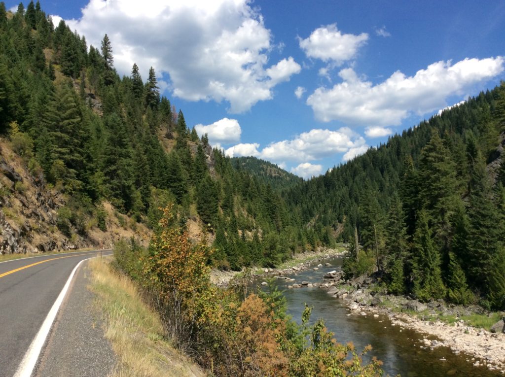 Day 15 - Powell, Idaho to Lowell, Idaho - Across the US on a Trek